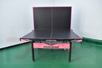 Table de tennis de table double pliable de haute qualité, détachable, 25 mm, pour entraînement en intérieur