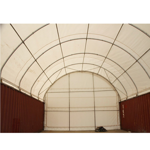 Abri-conteneurs, garages, entrepôts, tentes dôme en acier galvanisé à installation facile, vente directe usine. - Product Image 6