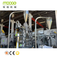 Ligne de recyclage automatique de bouteilles PET à haute productivité fabriquée en Chine avec machine de déshydratation, décolleuse d'étiquettes et ouvre-balles