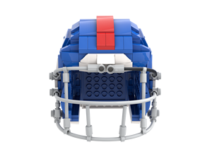 Ensemble de blocs de construction de casque de football américain New <span class=keywords><strong>York</strong></span> Giants, personnalisable et à assembler soi-même, nouveau modèle, vente en gros - Product Image 3