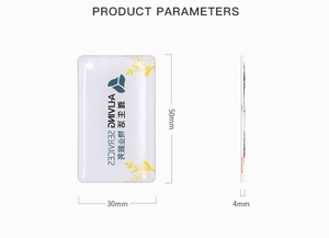 Rfid thẻ truy cập thẻ không tiếp xúc có thể được nhiều lần bằng văn bản trên IC Drop-in thẻ tùy biến - Product Image 2