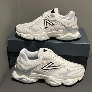 2025 luxe rétro mode 9060 hommes et femmes baskets de course haute qualité respirant maille daim chaussures de marche décontractées - Product Image 2