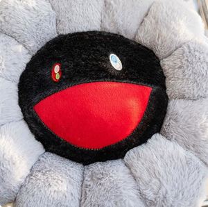 หมอนอิงผ้านุ่มลายดอกทานตะวันสีสันสดใสเบาะหน้ายิ้มหมอนอิงผ้ากำมะหยี่ - Product Image 1