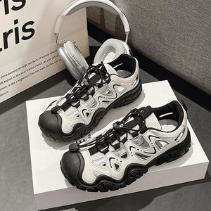 Sandalias deportivas de suela gruesa transpirables para verano 2026, calzado informal de malla con suela suave que combina con todo, zapatillas deportivas estilo chunky para papá. - Product Image 3