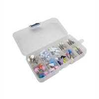 Kit de brosse de polissage de tasse en plastique prophy jetable de consommables dentaires