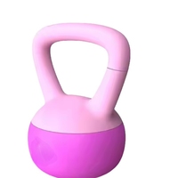 Équipement de fitness Entraînements musculaires complets du corps Eau Kettlebell Pilates Haltères d'exercice à double poignée