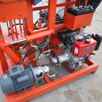 Machine de fabrication de briques de terre compressée entièrement automatique, version double moteur diesel et électrique Hr2-25