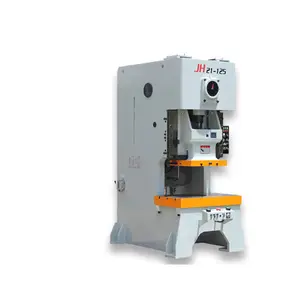 JH21 Small Punching Machine Sheet Metal Mechanical Power Press Machine preço