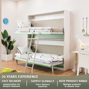Cama plegable montada en la <span class=keywords><strong>pared</strong></span> para niños, litera oculta <span class=keywords><strong>de</strong></span> diseño, para loft - Product Image 4
