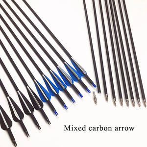 Flechas de Carbono para Práctica de Tiro con Arco y Caza, para Arcos Recurvos, Venta al Por Mayor - Product Image 4