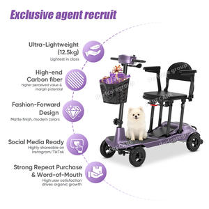 Aide à <span class=keywords><strong>la</strong></span> mobilité légère et portable de premier choix pour les personnes âgées, avec un taux de réachat élevé, certifiée CE FCC pour les marchés mondiaux - Product Image 4