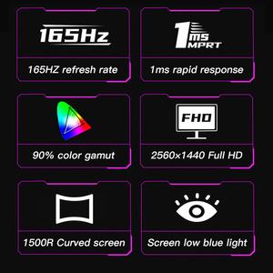 Gaming Monitor 32 Curved 240hz 2k 180hz Inch Vertical Lcd Gaming Monitor 32k Curved 3840 2160 240hz Qled - Product Image 6