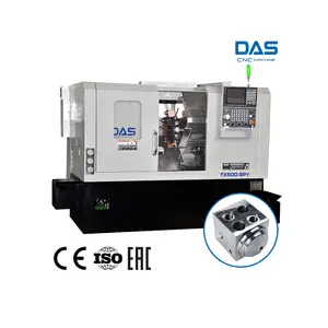 High Precision TX600-6PY CNC Metal Turning Lathe Vertical Automatic Machine with Single Live Tool Fanuc Control System New