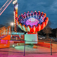 Équipement de fête foraine pour parcs d'attractions : Manège Danseuse Volante, Plateau Tournant Électrique Phénix, Installations de Divertissement