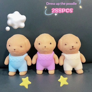 Giocattolo Antistress in Plastica a Forma di Cane Teddy, Bambola con Naso Piccolo, Giocattolo Cinese per Alleviare lo Stress - Product Image 3