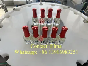 Vollautomatische Glasflaschen-Abfüllmaschine für Nagellack Kleber Ögellack 10 ml Abfüll- und Verschlussmaschine