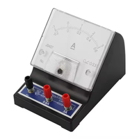 Physical Electrical Circuit Experiment Equipment Analog DC Ammeter Digital DC Voltmeter 0.5 Accuracy Class CE Certified Safety