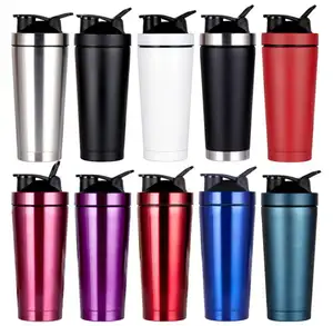 500ml 750ml phòng tập thể dục bằng thép không gỉ Tumbler bán buôn cho Protein Shaker chai