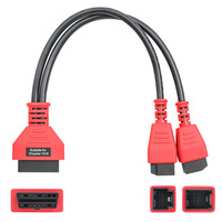 Cable Adaptador OBD 12+8 SGW Bypass, Universal, para Escáner de Diagnóstico y Lector de Códigos, Compatible con Chrysler, Jeep, Dodge, FCA, de 9 a 16V
