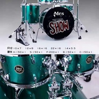 Acoustic Drum Set Portable Musical Instrument Percussion Kit