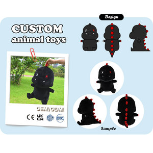 Juguetes de Peluche Personalizados de Animales Salvajes, con Diseño Adorable, Ojos Bordados e Imagen Artística - Product Image 2