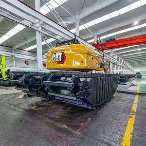 รถขุดสะเทินน้ำสะเทินบกที่ใช้ใน CAT320CL 313d เรือขุดด้วยถังลอยทั้งสองด้าน - Product Image 4