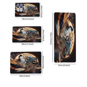 Ensemble <span class=keywords><strong>de</strong></span> <span class=keywords><strong>tapis</strong></span> <span class=keywords><strong>de</strong></span> <span class=keywords><strong>bain</strong></span> <span class=keywords><strong>de</strong></span> <span class=keywords><strong>style</strong></span> moderne, imperméable et absorbant l'eau, <span class=keywords><strong>tapis</strong></span> <span class=keywords><strong>de</strong></span> porte <span class=keywords><strong>oriental</strong></span> pour hôtel avec fonction d'aspiration pour usage domestique - Product Image 5