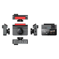 1080P Full Hd 3.18-Inch Ips Met Drie Lenzen Auto Achteruitkijkspiegelcamera Driekanaals Wifi Verborgen Rijrecorder 1 Jaar Garantie