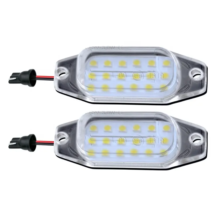 LED לוחית רישוי תג אור עבור טויוטה פראדו FJ קרוזר XJ10 GSJ15 | לקסוס LX450 | לנד קרוזר FJ80