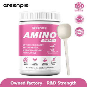 ग्रीनपाई पाउडर अमीनो एसिड ऊर्जा वजन प्रबंधन bca कैफीन जिम अमीनो एसिड पूरक को बढ़ावा देते हैं - Product Image 5