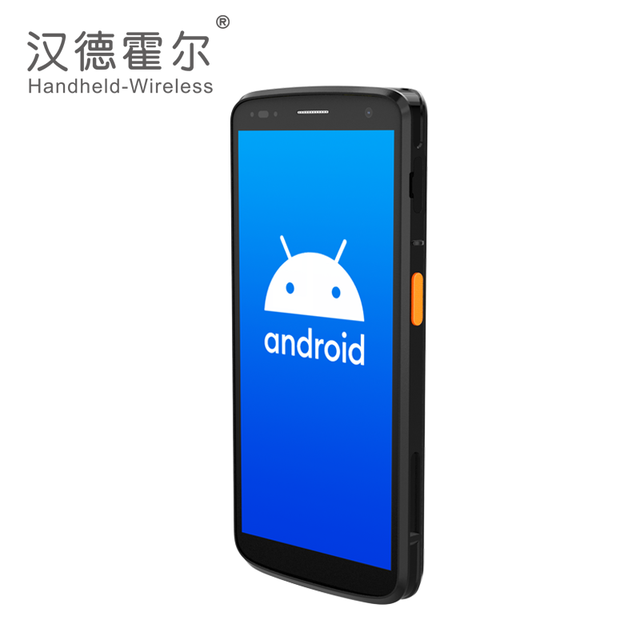 Handheld Rugged Pda Android 15 Wifi for 2.4ghz/5.0ghz Rfid 4gb Ram 64gb Rom 6-inch Screen 2d Barcode Scanner Reader