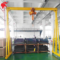 Mini-grue portique réglable en hauteur, 1 tonne, 2 tonnes, 3 tonnes, 5 tonnes, 6 tonnes, 7 tonnes, 8 tonnes, 10 tonnes, grue portique mobile portable