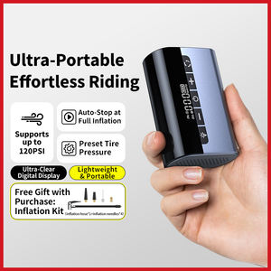 Gonfleur de pneus de vélo en gros d'usine Mini <span class=keywords><strong>pompe</strong></span> à air ABS Portable Meilleure <span class=keywords><strong>pompe</strong></span> à vélo pour vélos de <span class=keywords><strong>route</strong></span> de montagne - Product Image 3