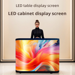 Mesa con Pantalla LED y Diseño Artístico de Loto Flameante, Pantalla Interior a Todo Color - Product Image 3