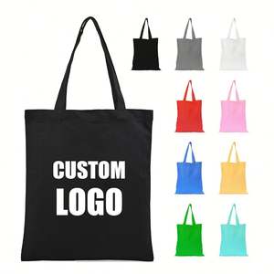 Bolsa de Compras de Lona de Algodón Personalizada con Diseño de Logotipo, Bolsa de Compras Reutilizable en Oferta, Promoción de Bolsas con Logotipo Personalizado - Product Image 1