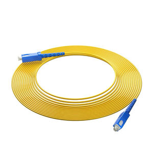 Câble de brassage <span class=keywords><strong>fibre</strong></span> <span class=keywords><strong>optique</strong></span> simplexe SC/APC LC/UPC SM DX 2mm, prix OEM, 1m, 2m, 3m, 5m, 10m, <span class=keywords><strong>30m</strong></span> - Product Image 1