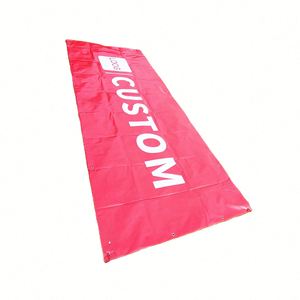 Pancartas Grandes de Tela de Poliéster para Sublimación con Cuerda, Letreros para Interiores y Exteriores para Negocios y Oficinas - Product Image 3