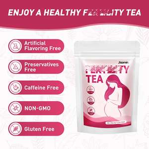 Thé de fertilité à base de plantes pour la santé des femmes, soutien à l'équilibre hormonal, thé naturel pour le bien-être, sachets de thé pour la préconception, optimisez votre fertilité - Product Image 2