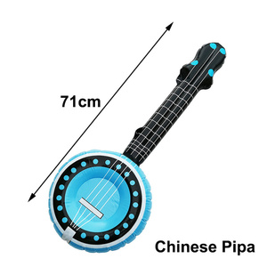 Guitarra Eléctrica Rockstar inflable para fiestas <span class=keywords><strong>de</strong></span> <span class=keywords><strong>los</strong></span> <span class=keywords><strong>90</strong></span>, suministros <span class=keywords><strong>de</strong></span> juguete para Decoración <span class=keywords><strong>de</strong></span> cumpleaños, Rock and Roll, 35 pulgadas, 80s - Product Image 5
