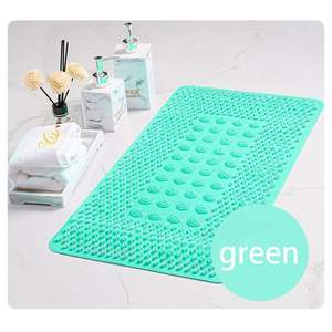 Machine Washable Anti Slip Shower <b>Mats</b> with Big Suction Cups Drain Holes for Kids - Product Image 3