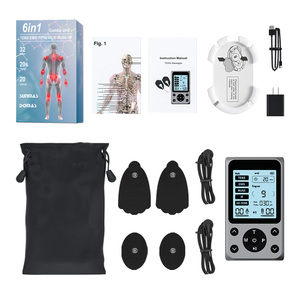 Alat pijat Unit TENS EMS, perangkat <span class=keywords><strong>Stimulator</strong></span> otot elektrik untuk pereda nyeri, peralatan medis untuk terapi fisik - Product Image 6