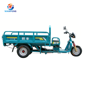 Multifunctionele elektrische vracht-driewielers met grote capaciteit, <span class=keywords><strong>3</strong></span>-wiel elektrische driewieler voor transport - Product Image 6