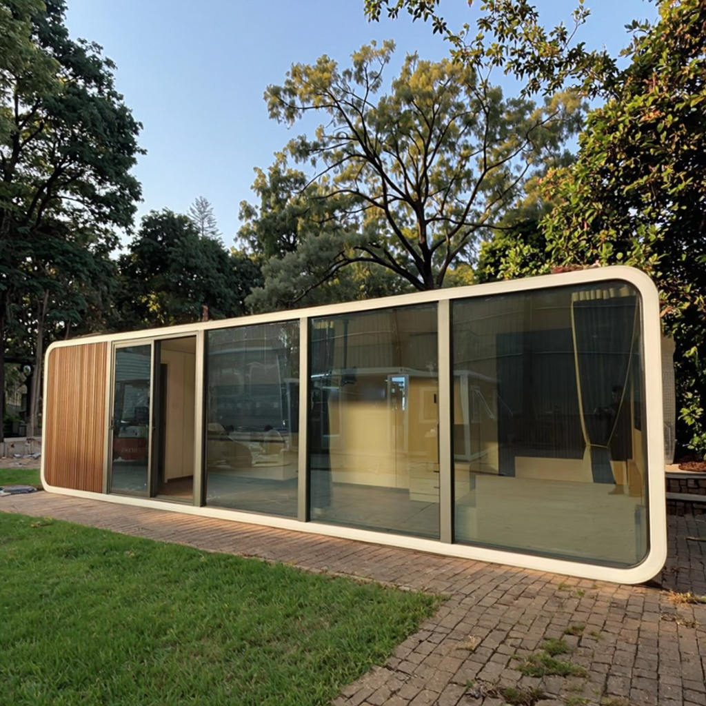 Customization Bespoke Apple Cabin Prefab Portable Apple Cabin Mobile House Bedroom Bathroom  Kitchen 6