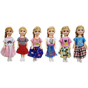 Petite poupée Kelly Reborn de 6 pouces avec vêtements de poupée Ethan Baba Jouet d'habillage mignon pour enfants - Product Image 3