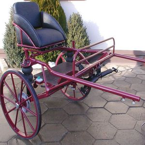 Carroza de Transporte Especial para Caballos de Competición, Sulky, Carroza Tirada por Caballos, Mini Carroza para Maratón Ecuestre - Product Image 3