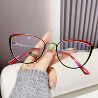 Hemuni 7154 Montures de lunettes de soleil anti-lumière bleue personnalisées avec logo, en alliage, unisexe