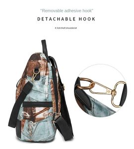<span class=keywords><strong>Sac</strong></span> à dos imperméable pour femmes 2025, nouveau style, grande capacité, simple et polyvalent, <span class=keywords><strong>sac</strong></span> à dos de voyage léger et tendance pour femmes - Product Image 6
