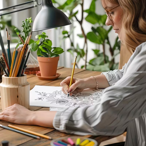 Libro <span class=keywords><strong>da</strong></span> <span class=keywords><strong>colorare</strong></span> <span class=keywords><strong>per</strong></span> <span class=keywords><strong>adulti</strong></span> con motivi floreali: 24 pagine di disegni floreali <span class=keywords><strong>per</strong></span> alleviare lo stress e rilassarsi - Product Image 5