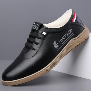 Zapatos de Invierno para Hombre XINTAIZI, Forrados de Felpa, Suela de Goma Antideslizante, Punta Redonda, Casuales - Product Image 3