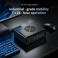 Mini routeur 4 LAN, ordinateur Intel N150 4 cœurs, HD DP, bureau, entreprise, VMS, NAS, serveur domestique, Pfsense, OPNsense, mini PC, 4G/5G SIM